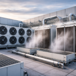 adiabatische-kuehlung-rechenzentrum-dach-luft-luft-waermetauscher